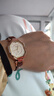 聚利時(shí)（Julius）手表女經(jīng)典韓版復古時(shí)尚潮流學(xué)生皮帶石英女士手表棕色JA-750C 曬單實(shí)拍圖