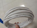 山澤電信級皮線(xiàn)光纖線(xiàn)光纜 蝶形室內單模雙芯光纖入戶(hù)寬帶線(xiàn)fttr組網(wǎng) 2芯2鋼絲光纜 白色50米 FH22-50B 曬單實(shí)拍圖