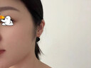 芯奢波浪水鉆耳環(huán)女養耳洞耳釘2025年新款耳扣睡覺(jué)免摘防堵塞時(shí)尚耳飾 耳圈一對 曬單實(shí)拍圖