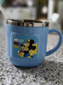 迪士尼（Disney）兒童水杯幼兒園學(xué)飲杯家用牛奶杯帶刻度訓練喝水杯男女孩咖啡杯 曬單實(shí)拍圖