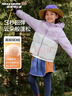 Skechers斯凱奇自營(yíng)兒童羽絨服男女大童保暖防寒冬裝短款連帽外套L424K094 曬單實(shí)拍圖