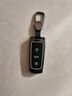 適用眾泰t700鑰匙套眾泰t800專(zhuān)用汽車(chē)遙控全包金屬鑰匙保護套殼扣 全包H款+圓弧扣【深耀黑】 曬單實(shí)拍圖