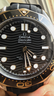 歐米茄瑞士歐米茄海馬300米潛水表至臻天文臺認證機械男表42mm 210.22.42.20.01.001黑金 黑膠 曬單實(shí)拍圖