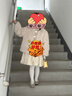 可英 GOWINBABY女童皮草外套可愛(ài)2025秋冬季女寶韓版毛絨外衣女孩加厚保暖毛毛衣 卡其色 110 曬單實(shí)拍圖