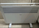 美的（Midea）取暖器歐式快熱爐 暖風(fēng)機家用 電暖器 電暖氣片 對流速熱IPX4防水加濕烘衣臥室浴室暖腳烤火爐 【對流式速熱-居浴兩用】可移動(dòng)NDK20-17DW 曬單實(shí)拍圖