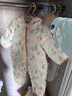 英氏（YEEHOO）兒童羽絨服秋冬納米抗菌輕薄款嬰兒羽絨服連體衣 曬單實(shí)拍圖