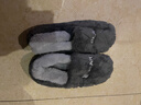 潔麗雅男士包跟棉拖鞋男秋冬季室內居家保暖家居加厚全包毛毛棉鞋女冬天 灰色【收藏加購優(yōu)先發(fā)貨】 42-43 (適合41-42碼) 曬單實(shí)拍圖