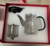 金灶（KAMJOVE）飄逸杯全玻璃內膽按壓式茶水分離泡茶壺 茶具泡茶神器TP-902 經(jīng)典黑 500ml 曬單實(shí)拍圖