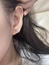 QMXDS999純銀貓咪螺絲耳釘女小巧足銀耳環(huán)養耳洞洗睡免摘耳骨兒童飾品 S999足銀貓咪-螺絲耳釘【2只價(jià)】 曬單實(shí)拍圖