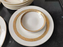 曼遠景德鎮骨瓷餐具套裝高檔奢華陶瓷器碗碟套裝家用歐式輕奢碗盤(pán)組合 盛世繁華高檔禮盒 60件套 曬單實(shí)拍圖