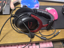 極度未知（HYPERX）颶風(fēng)2颶風(fēng)3系列電競游戲耳機頭戴式 ps5電腦耳機fps吃雞耳麥降噪麥克風(fēng)適配三角洲行動(dòng) 【颶風(fēng)2黑紅-有線(xiàn)】 電競游戲耳機 曬單實(shí)拍圖