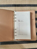 嘉然恒 筆記本本子A6新款搭扣商務(wù)可拆卸活頁(yè)記事本工作辦公會(huì )議記錄本簡(jiǎn)約創(chuàng  )意皮面手賬本定制logo 藍色 曬單實(shí)拍圖