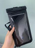 TAFN手機防水套騎手專(zhuān)用可觸屏防雨防塵手機套殼大容量掛脖防水密封袋游泳溫泉潛水防水套適用蘋(píng)果安卓 黑色【適用7.2寸以下】-帶掛繩 曬單實(shí)拍圖