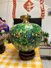 禮御友嘉（FORYOOGA）北京景泰藍擺件銅胎掐絲琺瑯花瓶福祿尊家居公司喬遷祝壽生日禮物 蘋(píng)果福祿尊 39*32厘米肚徑 曬單實(shí)拍圖