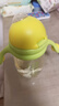 英氏（YEEHOO）嬰兒寶寶鴨嘴學(xué)飲水杯小月齡PPSU兒童吸管喝奶6個(gè)月以上-綠色 曬單實(shí)拍圖