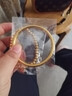 何佳功老鳳凰999黃金足金手鐲24k古法傳承啞光素圈手鐲4N5N女款送禮手環(huán) 蓮蓬手鏈+手鐲配證書(shū)約36.2克-掉 58內徑(90-100斤)佩戴 曬單實(shí)拍圖