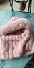 暢印韓版防寒風(fēng)帽毛絨護耳包頭頭帽保暖冬季保暖帽子圍脖面罩一體冬季 粉色-保暖三合一 曬單實(shí)拍圖