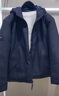 Tommy Hilfiger【防潑水】25秋冬新款男重磅肌理感休閑連帽雙拉鏈棉服夾克 曬單實(shí)拍圖