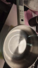ankale不銹鋼長(cháng)柄電煮鍋0氟0涂層 316全鋼無(wú)縫一體膽+全鋼蒸籠 上蒸下煮涮燜燉多功能一鍋多用AJL-A3003K 曬單實(shí)拍圖