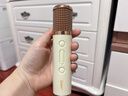 索愛(ài)（soaiy）GC520Pro 懸浮歌詞藍牙K歌音箱無(wú)線(xiàn)話(huà)筒麥克風(fēng)一體式兒童戶(hù)外家庭用ktv男女唱歌生日禮物 白 曬單實(shí)拍圖