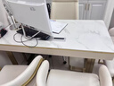 紀嘉菲居現代意式輕奢巖板書(shū)桌簡(jiǎn)約家用現代電腦臺辦公桌椅輕奢烤漆電腦桌 1.4米巖板書(shū)桌 曬單實(shí)拍圖