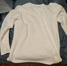 京東京造【10A抗菌T】長(cháng)袖t恤男衛衣打底衫衣服白小T男裝 白色 XL 曬單實(shí)拍圖