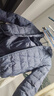 鴨鴨（YAYA）兒童羽絨服輕薄男女童裝秋冬男童小童中大童輕便冬裝外套D 霧霾藍 110 曬單實(shí)拍圖