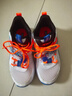 特步（XTEP）兒童童鞋街籃潮流大魔術(shù)貼時(shí)尚運動(dòng)籃球鞋 新白色/黑/里昂藍 34碼 曬單實(shí)拍圖