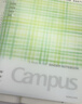 國譽(yù)（KOKUYO）A5活頁(yè)筆記本子水彩絮語(yǔ)Campus緊湊型活頁(yè)本內含40張橫線(xiàn)活頁(yè)紙 綠色 WSG-RUDP12G 曬單實(shí)拍圖