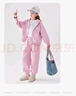 迪士尼兒童春裝童裝外套女童套裝時(shí)髦洋氣衛衣套裝瘋狂動(dòng)物城 豆沙粉150 曬單實(shí)拍圖