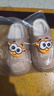 嘉綢兒童棉拖鞋包跟冬季可愛(ài)男童家居室內外穿女寶親子防滑防水棉拖鞋 茶色長(cháng)頸鹿【毛絨舒適保暖】 24 / 25碼(內長(cháng)15CM適合腳長(cháng)14CM) 曬單實(shí)拍圖