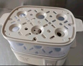 小熊（Bear）煮蛋器 蒸蛋器 多功能迷你電蒸鍋小型2-3人用 單雙層早餐神器雞蛋羹一體機一人用ZDQ-D12R3 曬單實(shí)拍圖