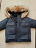 G.duck男童羽絨棉衣女童冬季新款兒童棉服寶寶秋冬裝加厚派克服外套 藏青色 90 cm 曬單實(shí)拍圖