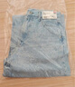 優(yōu)衣庫女裝男裝寬松廓形牛仔褲/彎刀鐮刀褲子25秋冬新款479000 67 海藍色 24 /155/62A 曬單實(shí)拍圖