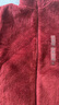 優(yōu)衣庫女裝男裝長(cháng)絨搖粒絨拉鏈茄克/長(cháng)袖外套夾克冬新款479611 17 棗紅色 L 曬單實(shí)拍圖