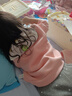 嘟嘟家寶寶加絨衛衣卡通冬裝男童圓領(lǐng)上衣加厚秋冬女童衣服保暖 粉色100 曬單實(shí)拍圖