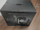 哈曼卡頓水晶4代 桌面藍牙音箱  電腦通用雙聲道 Soundsticks4 電腦音箱桌面藍牙音箱氛圍燈音響生日禮物 水晶4 黑色款 曬單實(shí)拍圖
