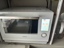 東芝（TOSHIBA）【國家補貼20%】白珍珠水波爐高奢款家用微波爐烤箱微蒸烤炸燉一體機蒸烤箱28L觸控彩屏YD95CNW 曬單實(shí)拍圖