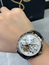 勞力士王子瑞士進(jìn)口手表男士全自動(dòng)機(jī)械表男陀飛輪超薄商務(wù)防水夜光時(shí)尚男表 瑞士男表-本白白面 42mm 曬單實(shí)拍圖