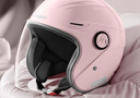 永久3c認證頭盔電動(dòng)車(chē)秋冬季防風(fēng)保暖四季通用女士男電瓶車(chē)安全帽摩托車(chē)高清501【櫻花粉】 曬單實(shí)拍圖