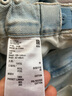 優(yōu)衣庫童裝男女童寬松直筒牛仔長(cháng)褲水洗產(chǎn)品寬腿褲秋冬新款478128 62 粉藍色 160 曬單實(shí)拍圖