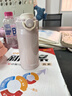 膳魔師（THERMOS）不銹鋼保溫杯大容量男女士?jì)和銛y水杯生日禮物團購定制JNR 【熱賣(mài)推薦】初桃粉 350ml 曬單實(shí)拍圖