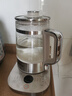 九陽(yáng)（Joyoung）【張晚意同款】1.8L全玻璃沸萃養生壺煮茶器 316不銹鋼茶籃0膠水燒水保溫一體恒溫電熱水壺18WY20R 曬單實(shí)拍圖