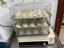 九陽(yáng)（Joyoung）電蒸鍋24L三層大容量家用多功能電蒸箱蒸螃蟹多用途蒸鍋全透明視窗不銹鋼蒸片GZ578【九陽(yáng)漫生活】 曬單實(shí)拍圖