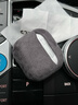 微舟適用airpods4蘋(píng)果耳機保護套翻毛皮保護套高級感商務(wù)簡(jiǎn)約防摔防滑耐磨四代全包觸感溫和 商務(wù)灰】毛絨手感-耐臟防摔可無(wú)線(xiàn)充電 Airpods 4代保護套【送掛鉤】 曬單實(shí)拍圖