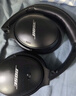 科沃適用BOSEQC45耳機套/罩替換保護套博士QuietComfort 45系列頭戴式耳機海綿套耳套耳罩-黑色 曬單實(shí)拍圖
