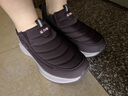 足力健老人鞋冬季一腳蹬保暖棉鞋情侶款男女鞋防滑耐磨男鞋休閑百搭女鞋 深灰 加絨 （男款） 39 (245mm) 男鞋 曬單實(shí)拍圖
