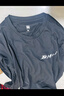 必邁新款輕薄透氣云感速干長(cháng)袖T恤柔軟舒適吸濕排汗抑菌彈力運動(dòng)上衣 騎士黑【男】 L 曬單實(shí)拍圖
