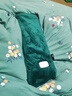 JCZS德國品牌長(cháng)條暖水袋頸椎專(zhuān)用熱水袋枕頭肩頸脖子熱敷腰肚子充電式 墨綠色【加長(cháng)肩頸腰腹款】 曬單實(shí)拍圖