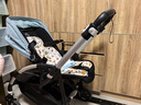 博格步（BUGABOO）荷蘭Bugaboo Bee6博格步多功能輕便城市型雙向可折疊嬰兒推車(chē) 銀架水霧藍 黑座 曬單實(shí)拍圖